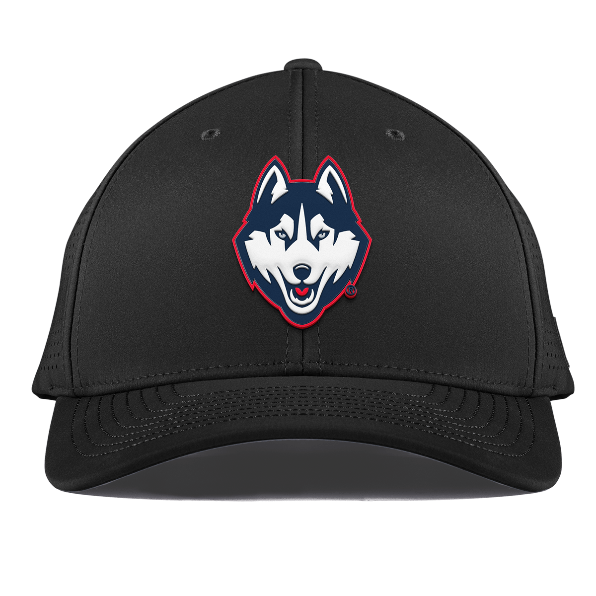 University of Connecticut "Huskies Mascot" Curved Elite XGen™ Black