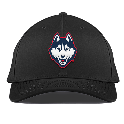 University of Connecticut "Huskies Mascot" Curved Elite XGen™ Black