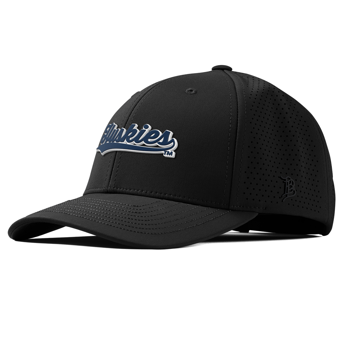 University of Connecticut "Huskies Script" Curved Elite XGen™ Black