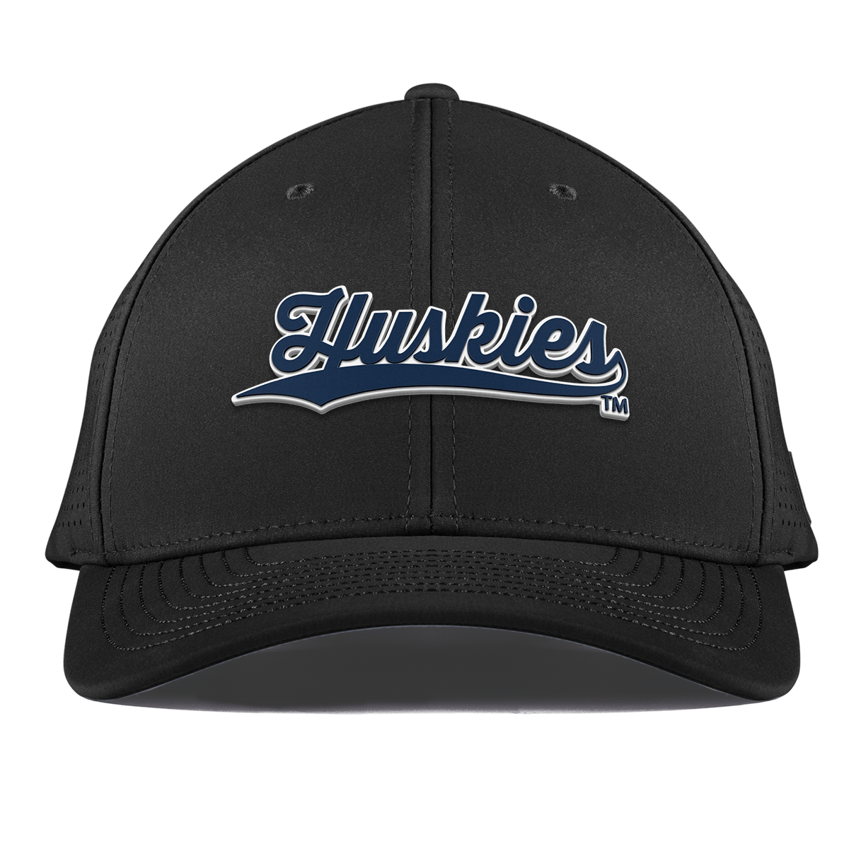 University of Connecticut "Huskies Script" Curved Elite XGen™ Black