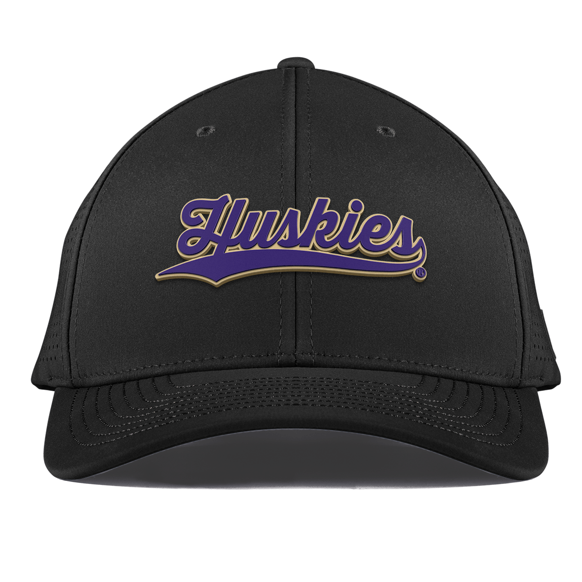 University of Washington "Huskies Script" Curved Elite XGen™ Black