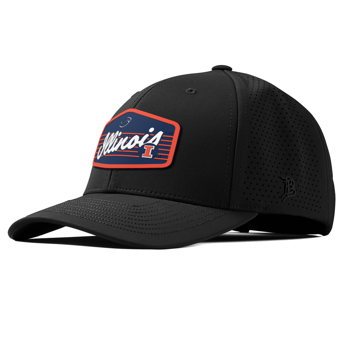 University of Illinois "Illini Football" Curved Elite XGen™ Black