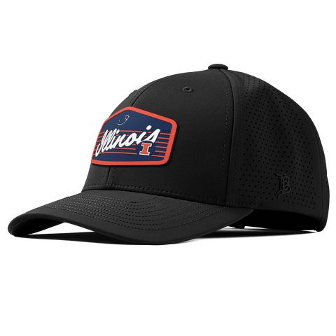 University of Illinois "Illini Football" Curved Elite XGen™ Black