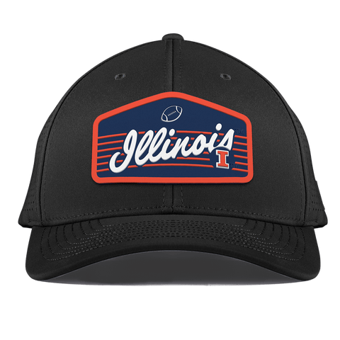 University of Illinois "Illini Football" Curved Elite XGen™ Black