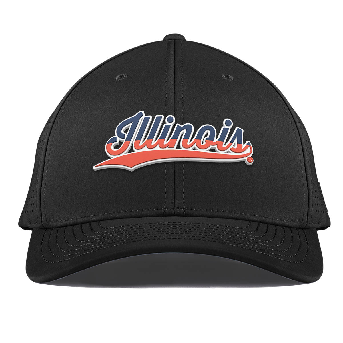 University of Illinois "Illinois Script" Curved Elite XGen™ Black