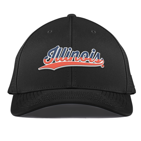 University of Illinois "Illinois Script" Curved Elite XGen™ Black