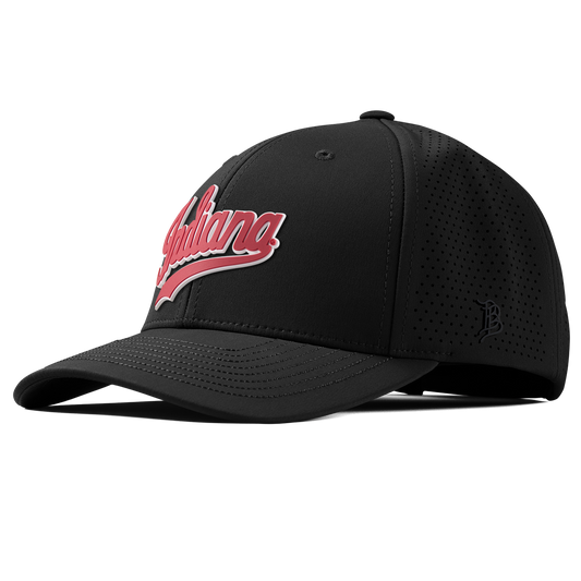 Indiana University "Indiana Script" Curved Elite XGen™ Black