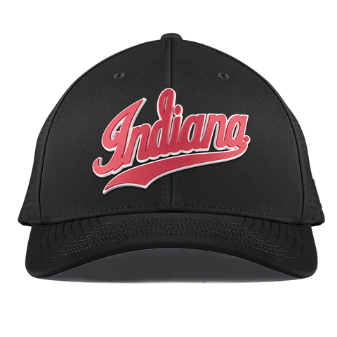 Indiana University "Indiana Script" Curved Elite XGen™ Black