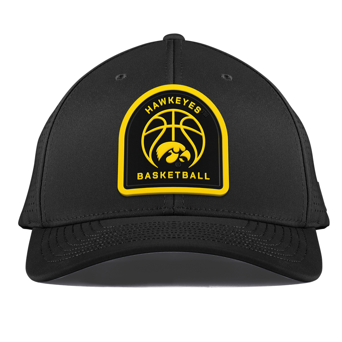 University of Iowa "Iowa Basketball" Curved Elite XGen™ Black