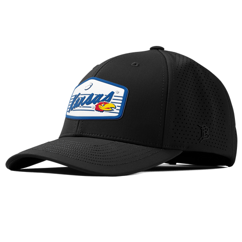 University of Kansas "Jayhawks Football" Curved Elite XGen™ Black