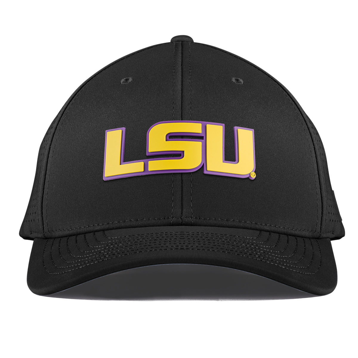 Louisiana State University "LSU Gold Block" Curved Elite XGen™ Black