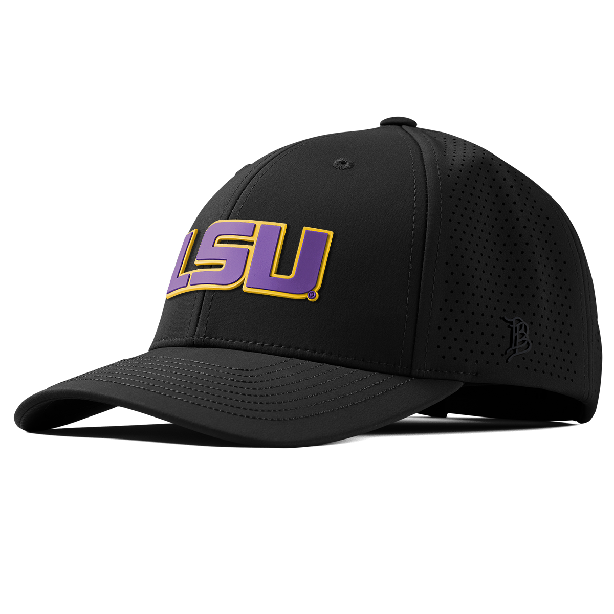 Louisiana State University "LSU Purple Block" Curved Elite XGen™ Black