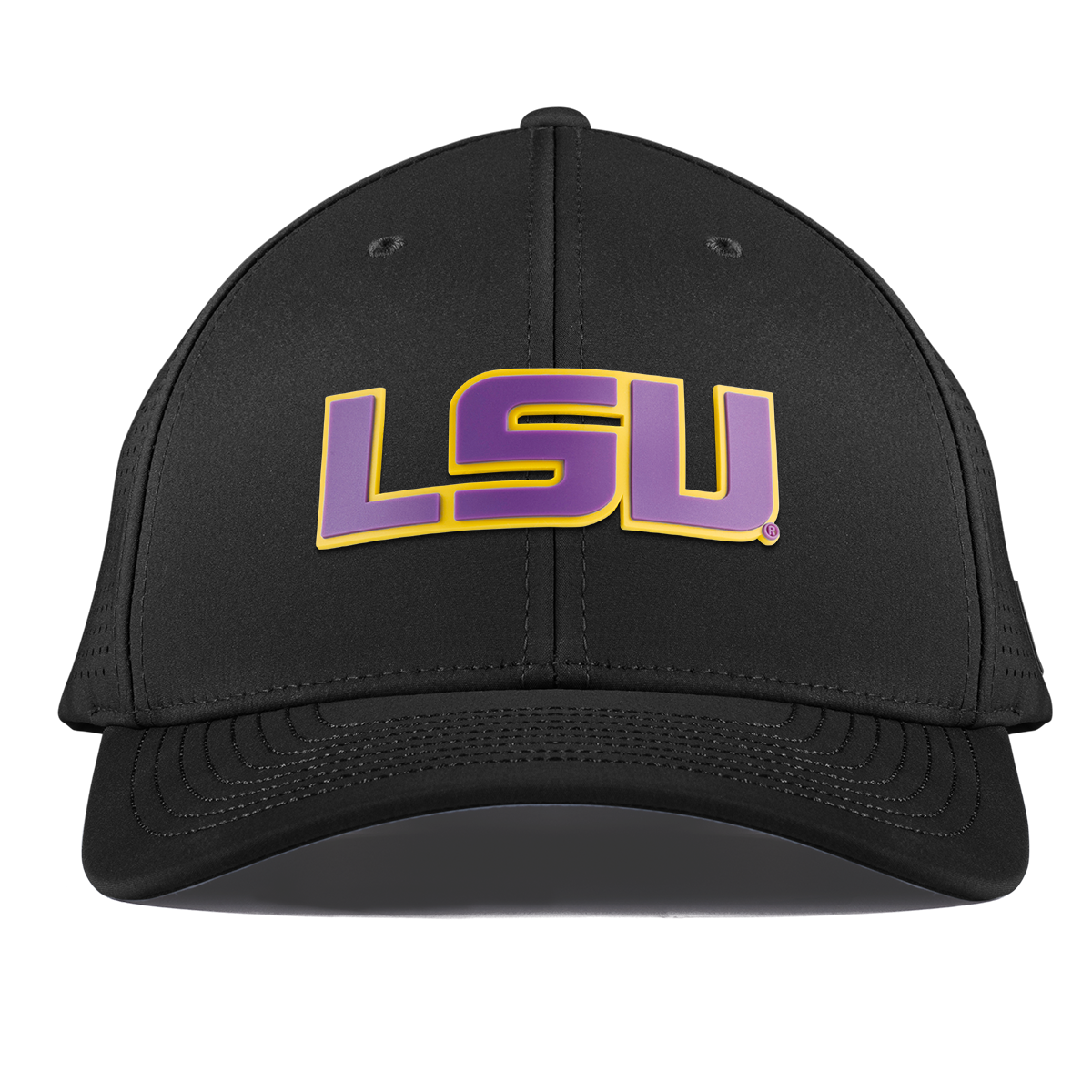 Louisiana State University "LSU Purple Block" Curved Elite XGen™ Black
