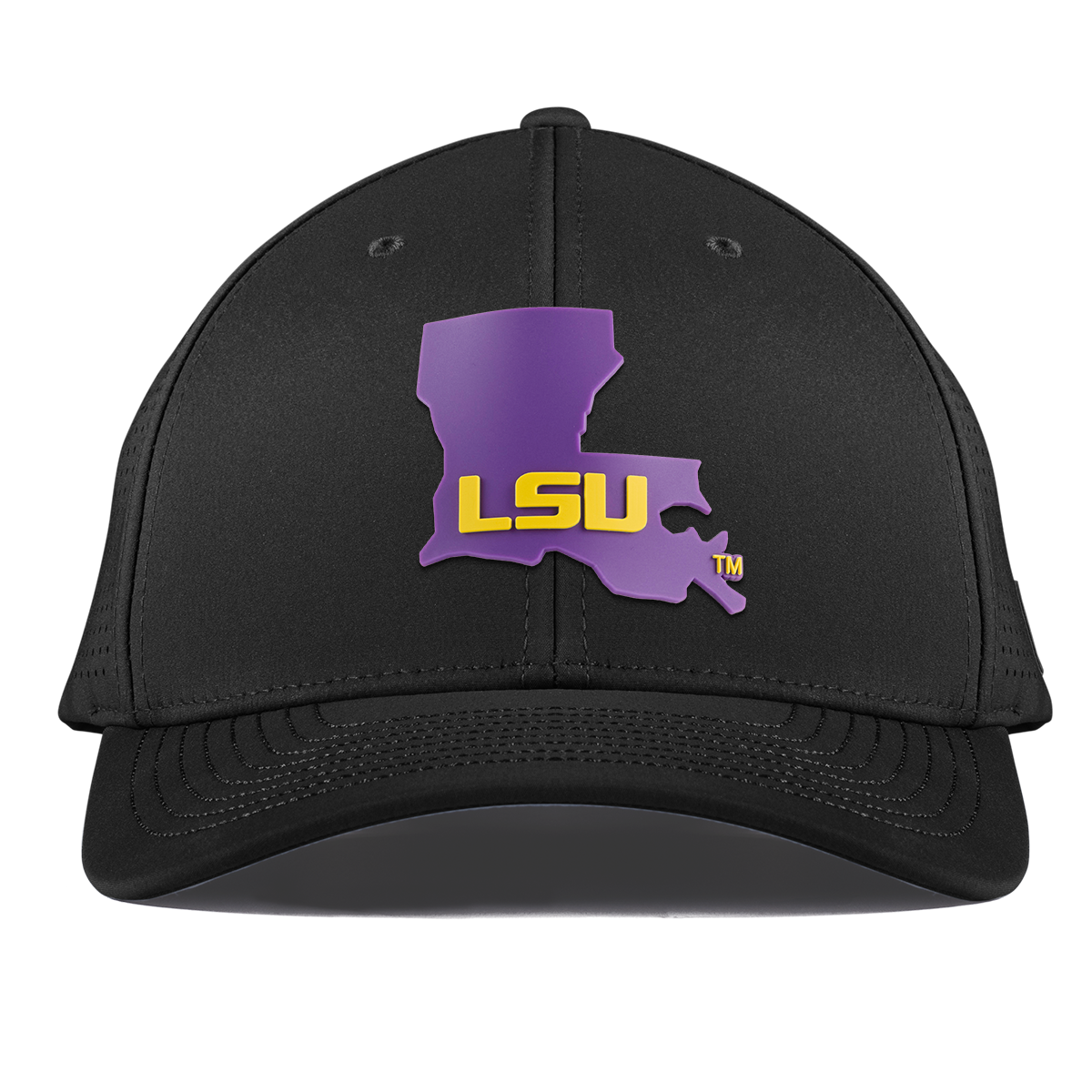 Louisiana State University "LSU Purple State" Curved Elite XGen™ Black