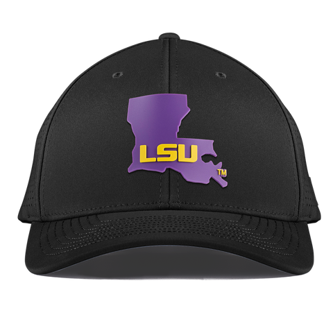 Louisiana State University "LSU Purple State" Curved Elite XGen™ Black