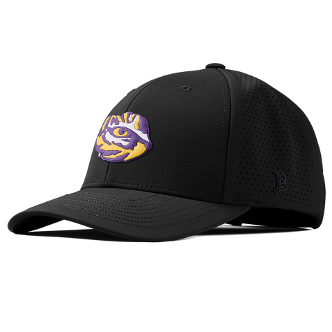 Louisiana State University "LSU Tiger Team Logo" Curved Elite XGen™ Black
