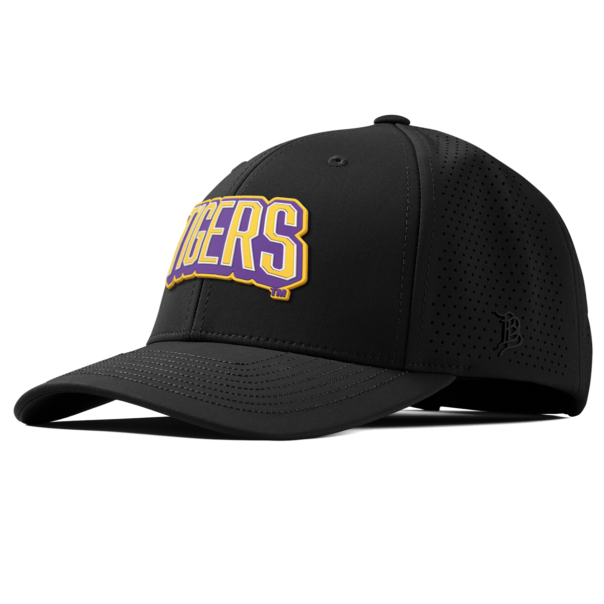 Louisiana State University "LSU Tigers Block" Curved Elite XGen™ Black