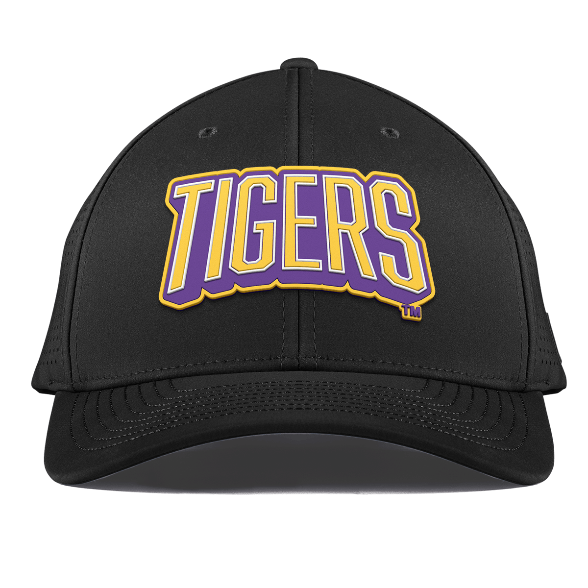 Louisiana State University "LSU Tigers Block" Curved Elite XGen™ Black