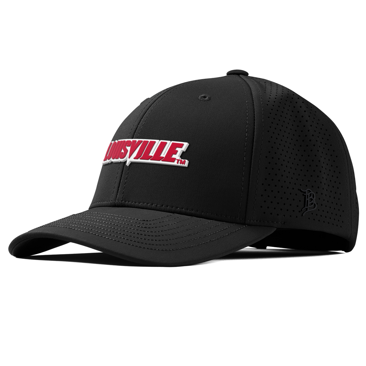 University of Louisville "Louisville Block" Curved Elite XGen™ Black