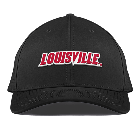 University of Louisville "Louisville Block" Curved Elite XGen™ Black