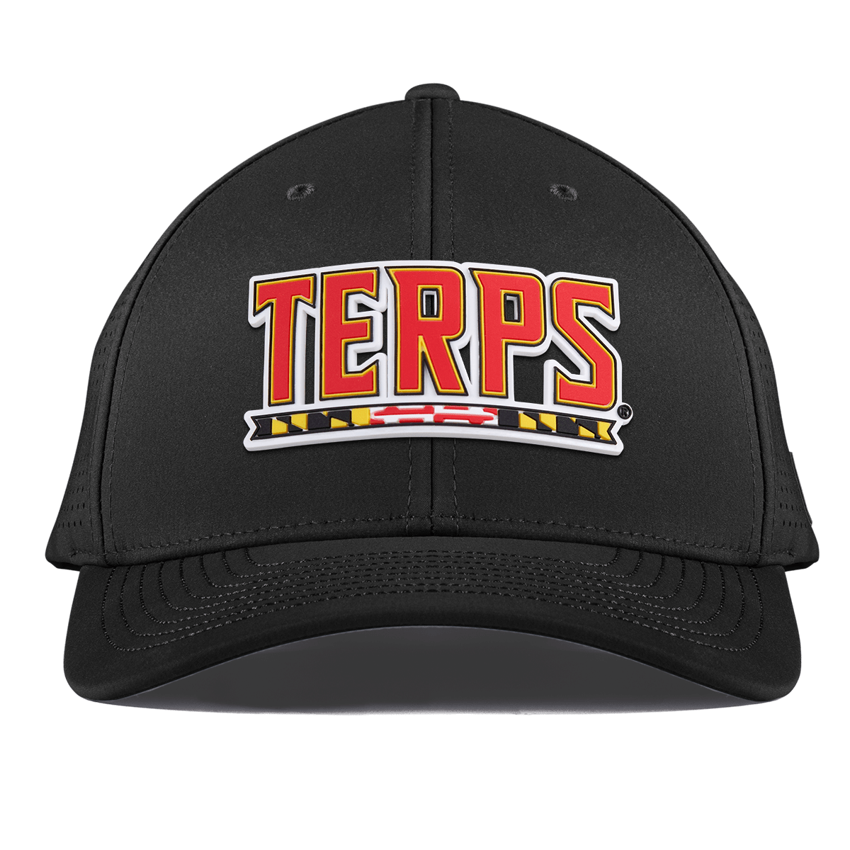 University of Maryland "Maryland Terps" Curved Elite XGen™ Black