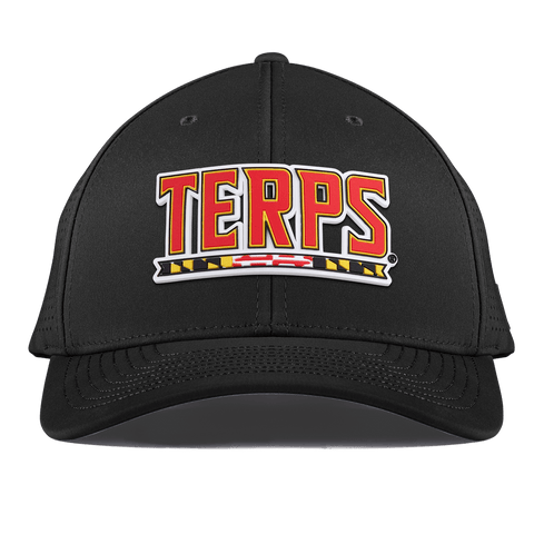 University of Maryland "Maryland Terps" Curved Elite XGen™ Black