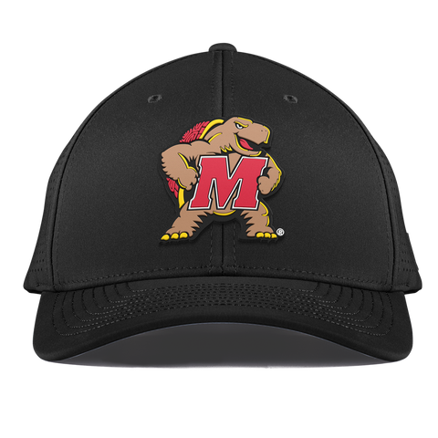 University of Maryland "Maryland Terrapin Team Logo" Curved Elite XGen™ Black