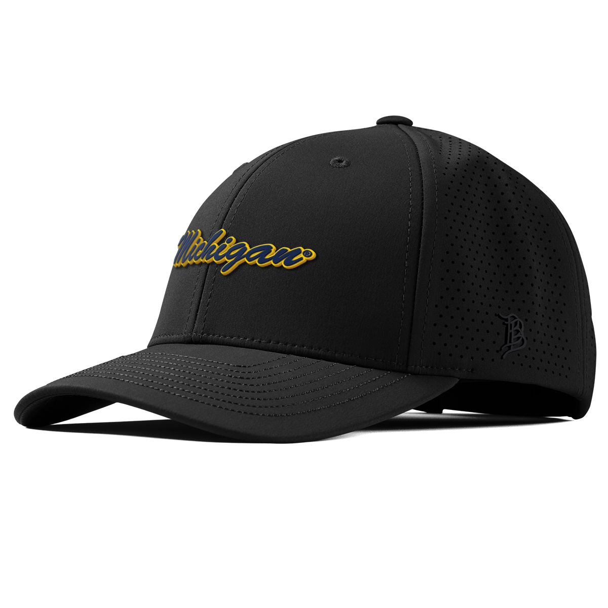 University of Michigan "Michigan Script" Curved Elite XGen™ Black