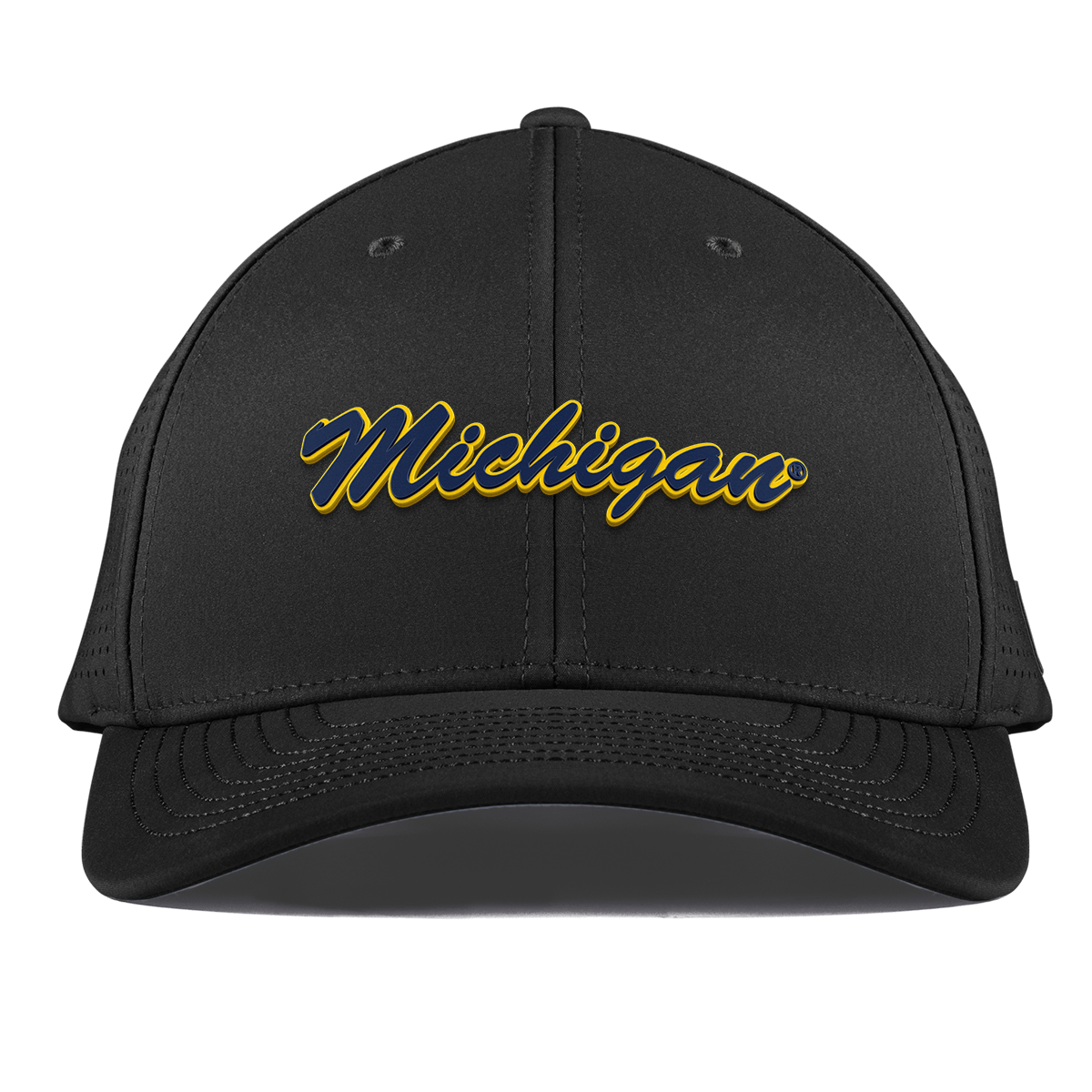 University of Michigan "Michigan Script" Curved Elite XGen™ Black