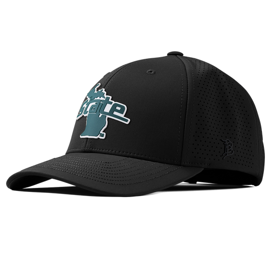 Michigan State University "Michigan State Outline" Curved Elite XGen™ Black