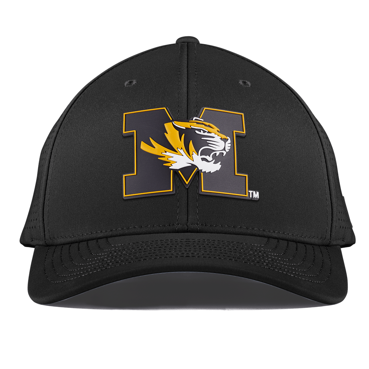 University of Missouri "Missouri M Team Logo" Curved Elite XGen™ Black