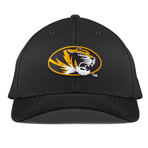 University of Missouri "Missouri Tigers Badge" Curved Elite XGen Black