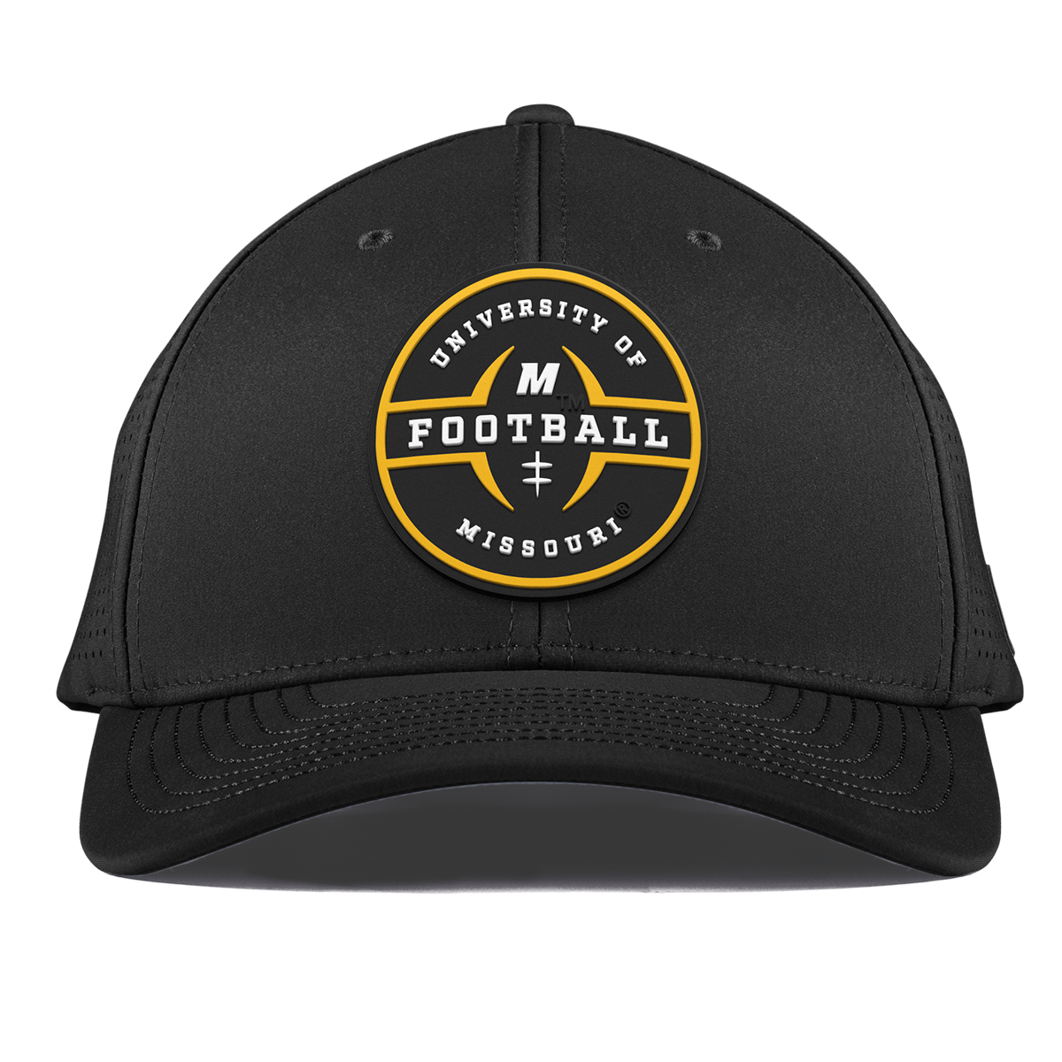 University of Missouri "Mizzou Football" Curved Elite XGen™ Black