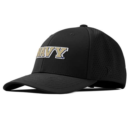 United States Naval Academy "Naval Academy Block" Curved Elite XGen™ Black