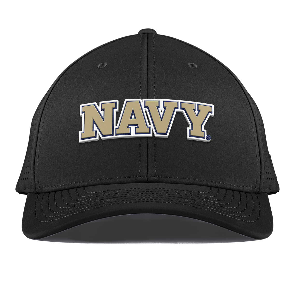 United States Naval Academy "Naval Academy Block" Curved Elite XGen™ Black
