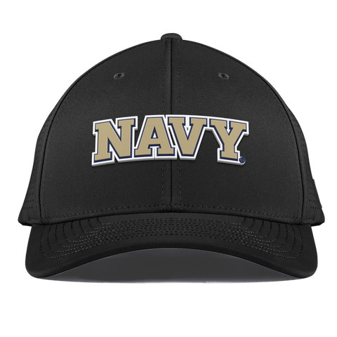 United States Naval Academy "Naval Academy Block" Curved Elite XGen™ Black