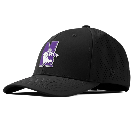 Northwestern University "Northwestern Block Logo" Curved Elite XGen™ Black