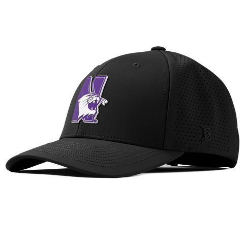 Northwestern University "Northwestern Block Logo" Curved Elite XGen™ Black