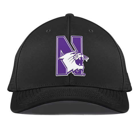 Northwestern University "Northwestern Block Logo" Curved Elite XGen™ Black