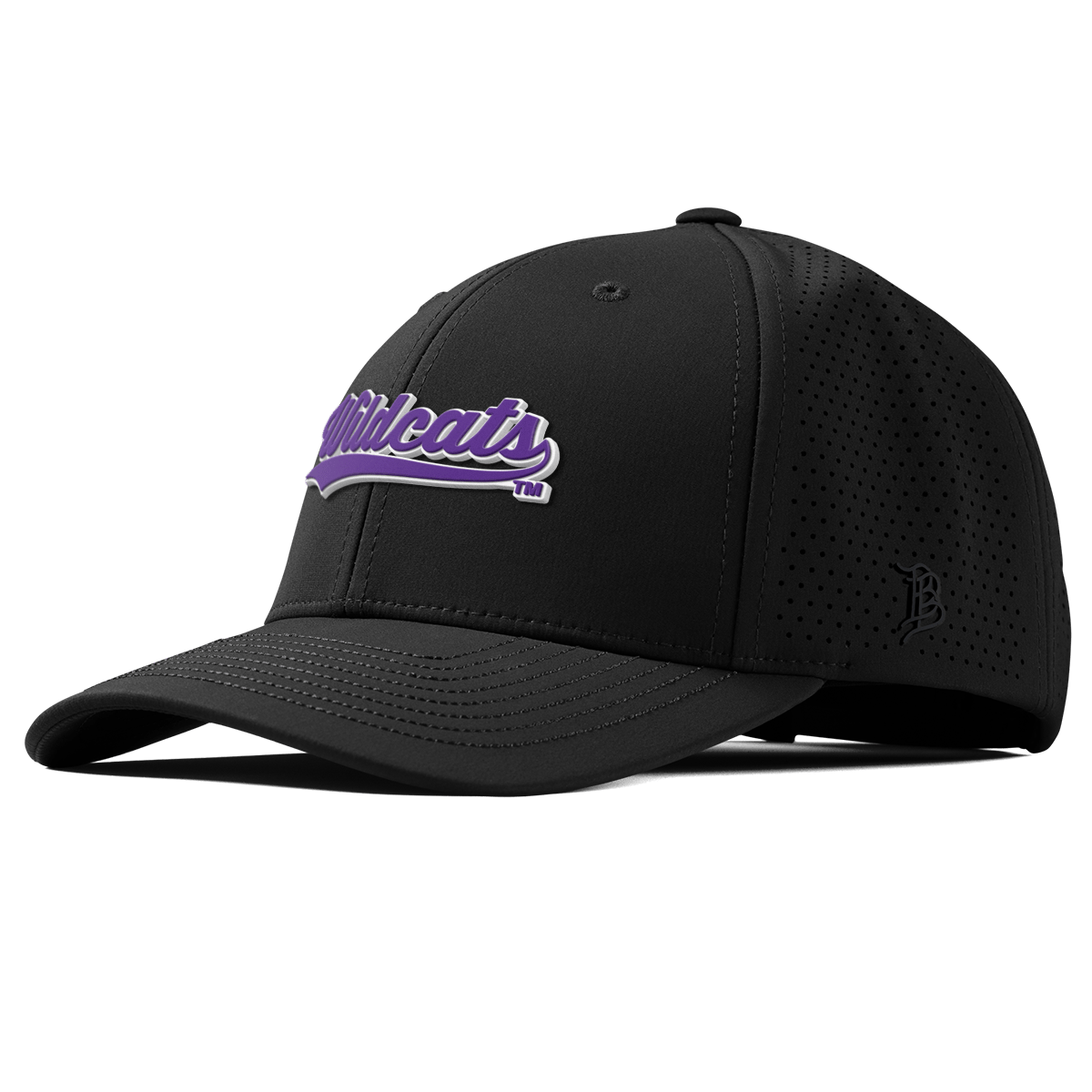 Northwestern University "Northwestern Wildcats Script" Curved Elite XGen™ Black