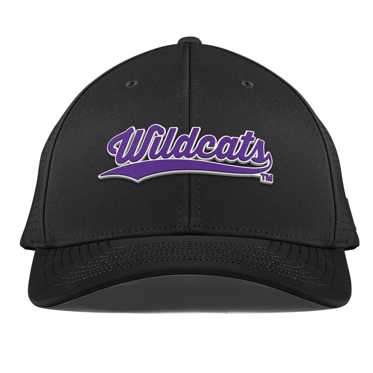 Northwestern University "Northwestern Wildcats Script" Curved Elite XGen™ Black