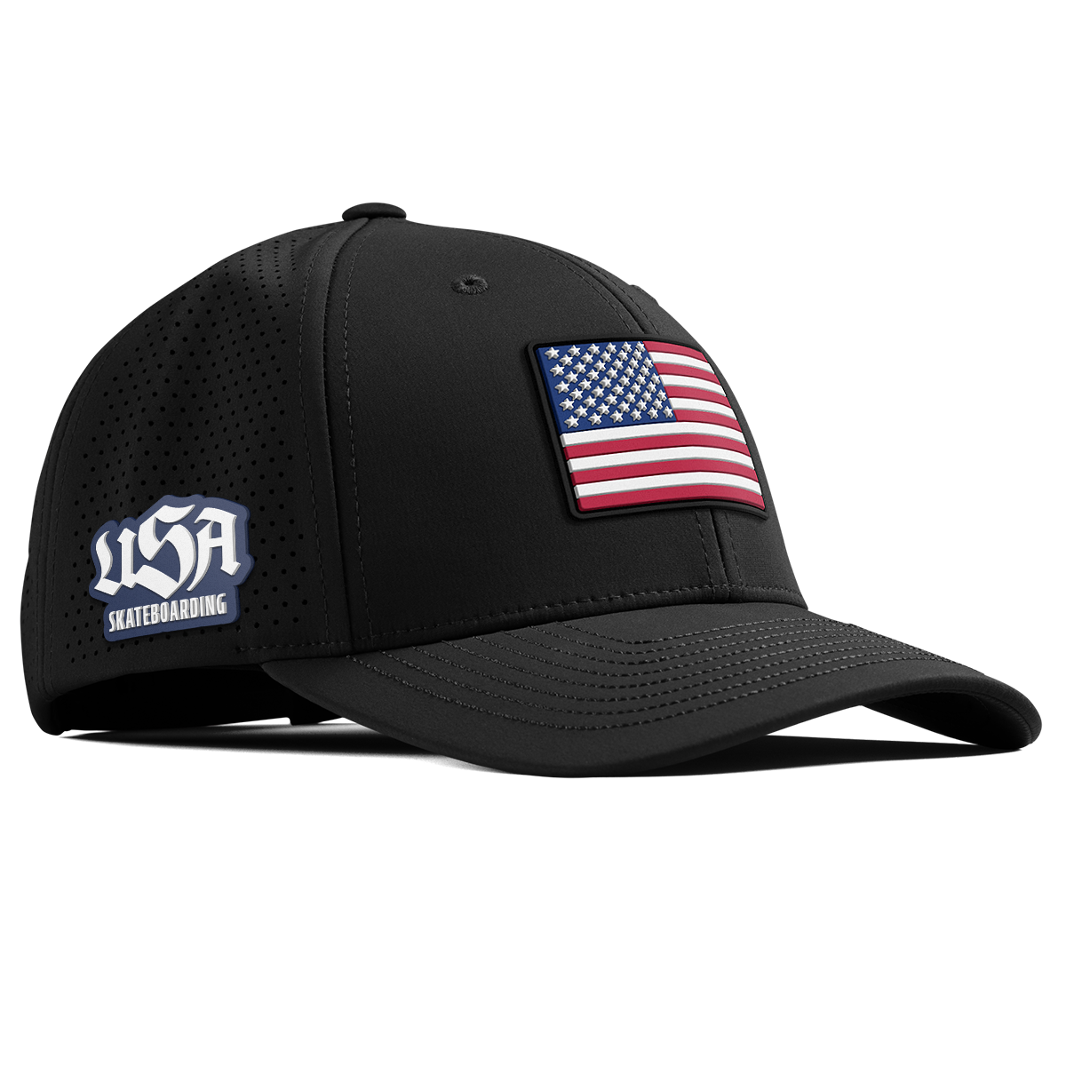 Old Glory USA Skateboarding Curved Elite XGen™ | hover: Black 