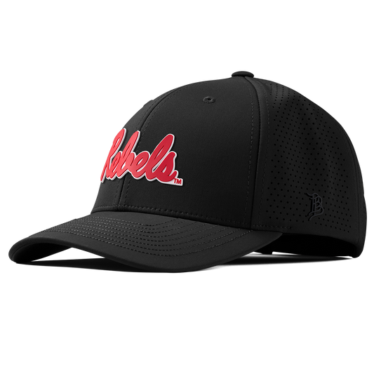 University of Mississippi "Ole Miss Crimson Rebels" Curved Elite XGen™ Black