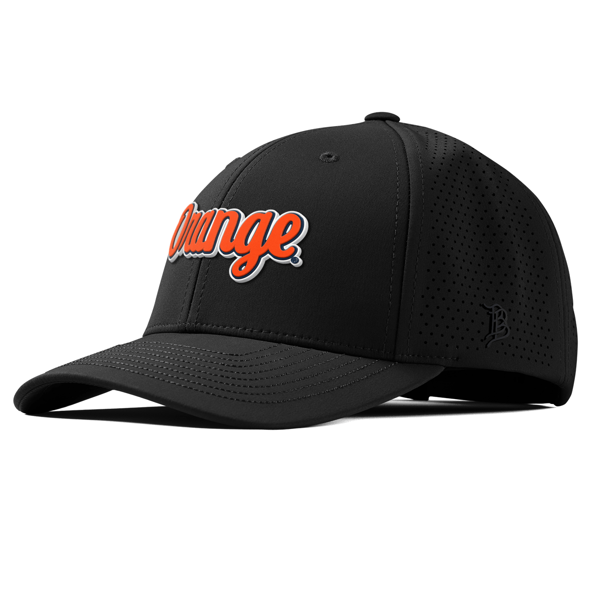 Syracuse University "Orange Throwback Script" Curved Elite XGen Black