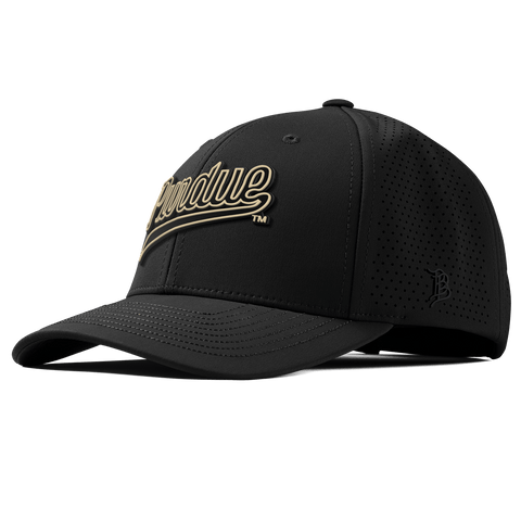 Purdue University "Purdue Script" Curved Elite XGen™ Black