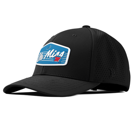 University of Mississippi "Rebel Football" Curved Elite XGen™ Black