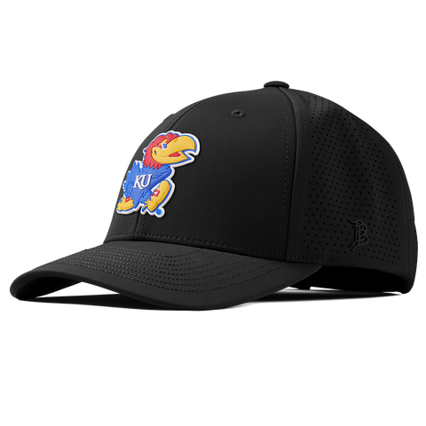University of Kansas "Rock Chalk Jayhawk" Curved Elite XGen™ Black