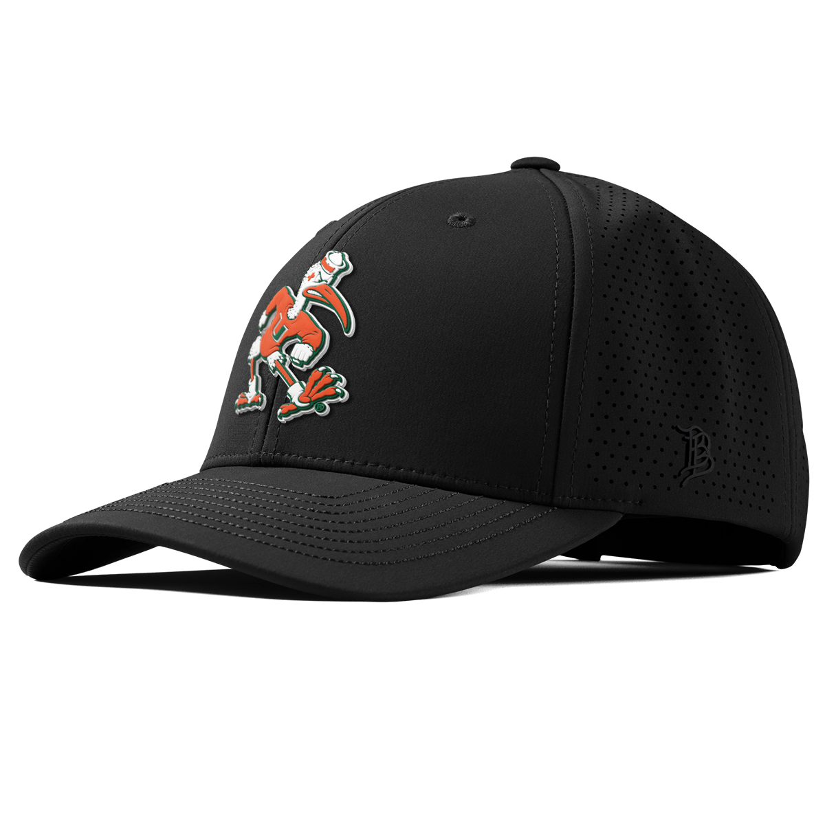 University of Miami "Sebastian the Ibis" Curved Elite XGen™ Black