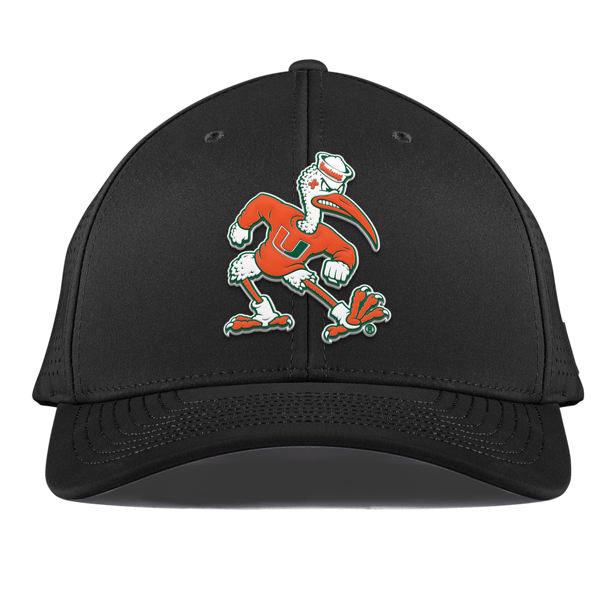 University of Miami "Sebastian the Ibis" Curved Elite XGen™ Black