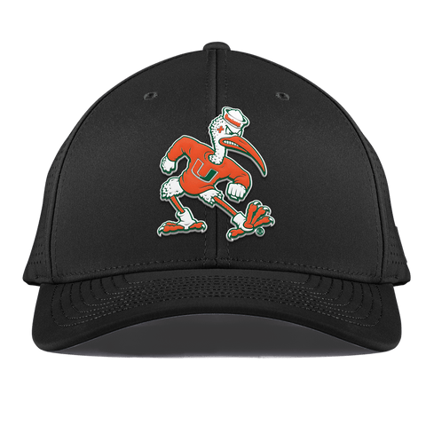 University of Miami "Sebastian the Ibis" Curved Elite XGen™ Black
